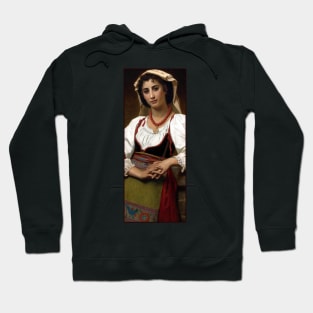 The Neapolitan Girl by Hugues Merle Hoodie